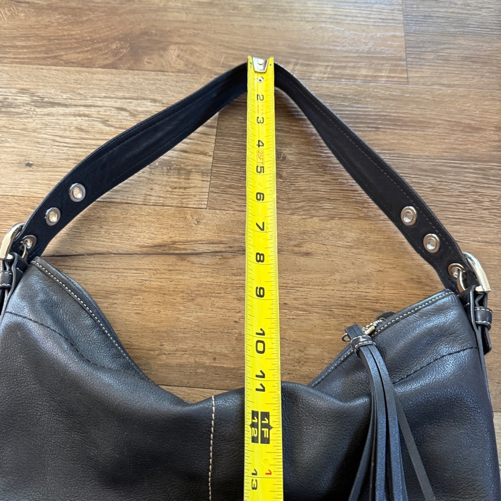 Coach Black Leather soho Shoulder Bag - Picture 6 of 12